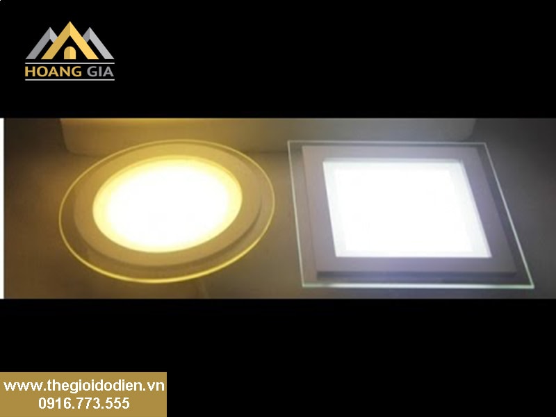 Đặc điểm của đèn led âm trần 7W đổi màu cao cấp