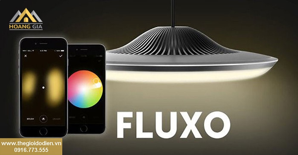 Đèn LED chiếu sáng Fluxo là đèn LED thông minh cho smarthome