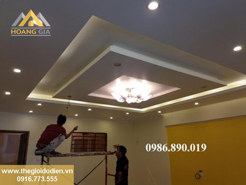 Cung cấp đèn LED âm trần, ốp trần cao cấp cho FLC Đại Mỗ