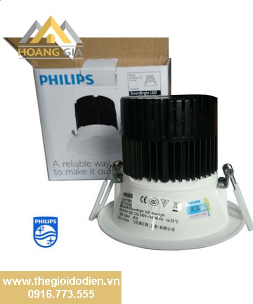 Đèn led âm trần Philips DN051B 12w