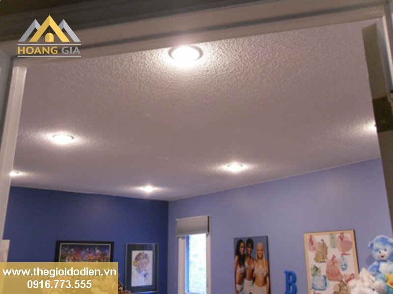 Sử dụng đèn LED ốp trần cho phòng ngủ hợp lý nhất