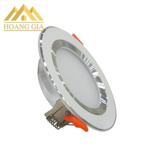 Đèn downlight 5w đế mỏng viền trắng Đèn downlight 5w đế mỏng viền trắng