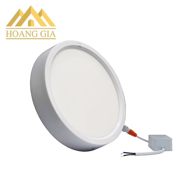 Giá đèn led ốp trần tròn vỏ trắng