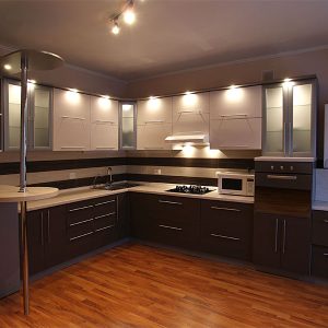 Cách bố trí đèn led âm trần trên tủ bếp Cách bố trí đèn led âm trần trên tủ bếp