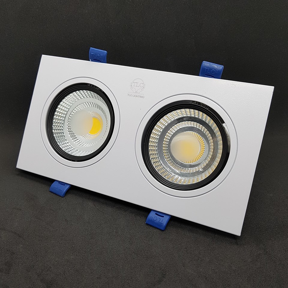 Đèn led downlight chip COB đôi Đèn led downlight chip COB đôi