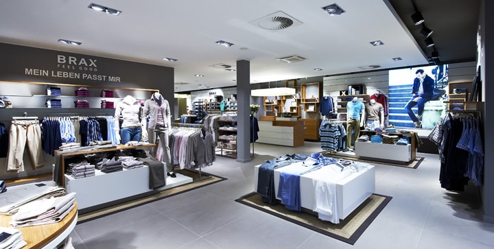 Đèn dowlight đôi ứng dụng trong shop thời trang Đèn dowlight đôi ứng dụng trong shop thời trang