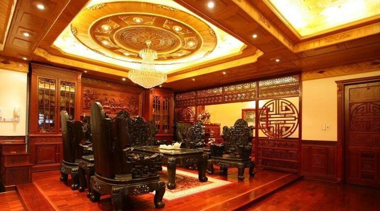 Mẫu nhà lắp đặt đèn âm trần gỗ 2 Mẫu nhà lắp đặt đèn âm trần gỗ 2