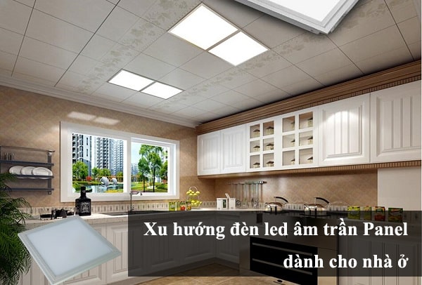 Đèn led âm trần Panel nhà ở