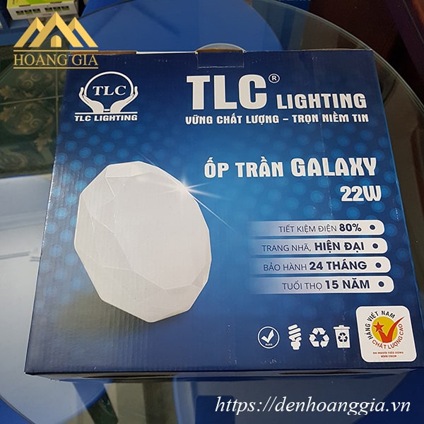 Đèn led ốp trần Galaxy hãng TLC Lighting tiết kiệm điện