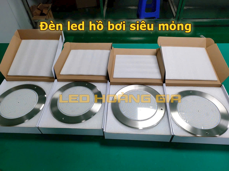Đèn led âm nước hồ bơi siêu mỏng