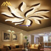 Đèn mâm Led mica 3 màu DHG-MMC05/15