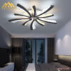 Đèn mâm Led mica 3 màu DHG-MMC09/5