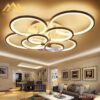 Đèn mâm led mica 3 màu Rolux TT4