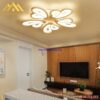 Đèn mâm Led mica 3 màu DHG-MMC16/5
