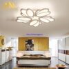 Đèn mâm Led mica 3 màu DHG-MMC18/5