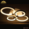 Đèn mâm Led mica 3 màu DHG-MMC11/4