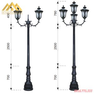 Đèn trụ sân vườn HGA-TSV0028