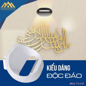Đèn tường led cao cấp hình tròn 12W