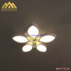 Đèn mâm Led mica 3 màu DHG-MMC24/5