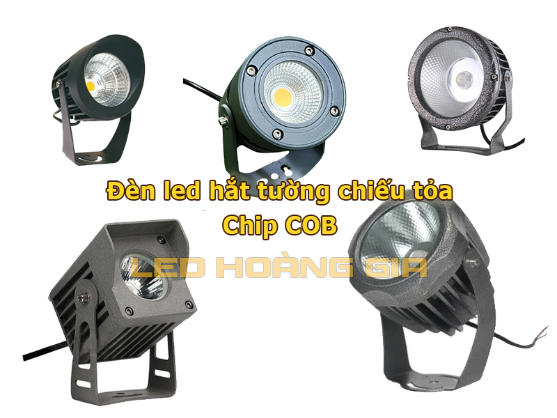 Đèn LED hắt tường chip COB
