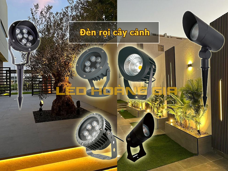 Đèn rọi cây cảnh