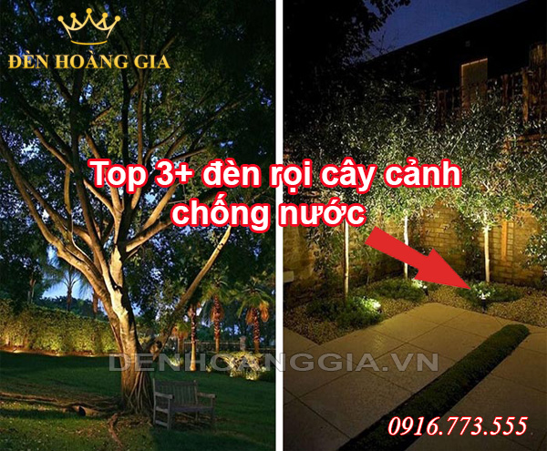 đèn rọi cây cảnh chống nước