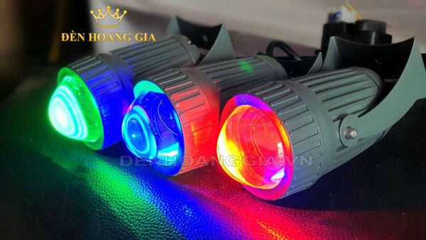 Đèn rọi cột RGB 7 màu