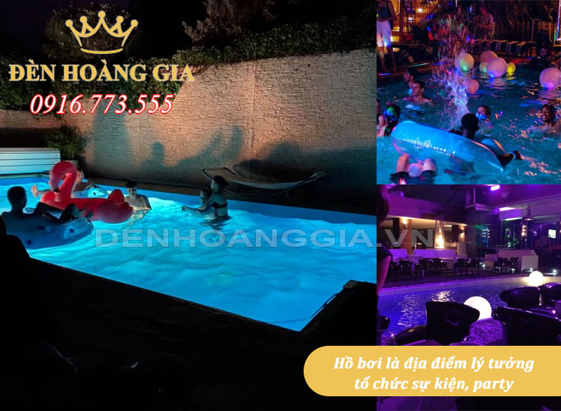 Hồ bơi là địa chỉ lý tưởng tổ chức sự kiện, Party