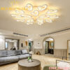 Đèn led mâm mica 15 cánh Rolux-MMC15C2035