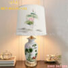 Đèn bàn trang trí Gốm hoa sen Rolux-DB1863