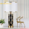 Đèn bàn trang trí hiện đại Gốm đen Rolux-DB1929BK