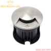 Đèn led âm đất hắt ngang Inox 1 hướng