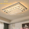 Đèn led mâm Chữ nhật pha lê Rolux-DMOTXP301200