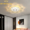 Đèn led mâm ốp trần Tròn Hoa 3D Rolux-DMOTT3DB18500