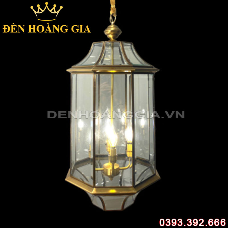 Đèn led thả Đồng Rolux-DTDA6015/4