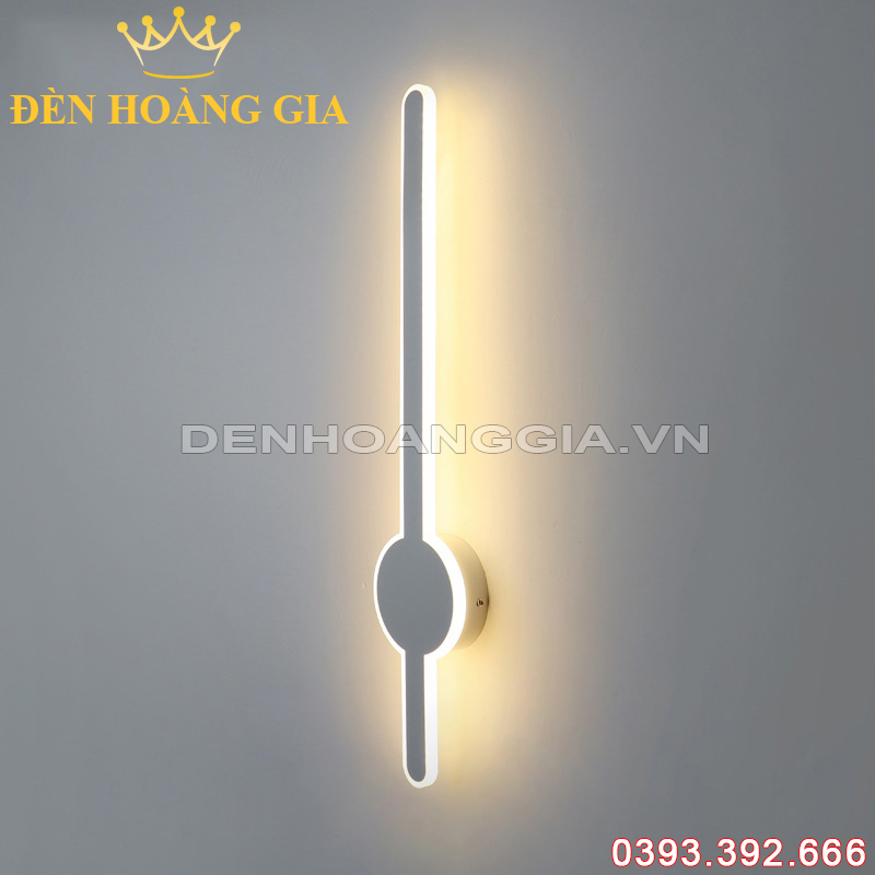 Đèn Led tường hiện đại Decor phong cách Bắc Âu White Rolux-DTHDCT0014WH