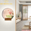 Đèn Led tường hiện đại hoạ tiết 3D Hoa sen Rolux-DTHD3DHS003