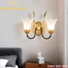 Đèn tường hợp kim Hoa Lily đôi Rolux-DTHKHL2B88095