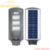 Đèn led đường năng lượng mặt trời liền thể V3 80w