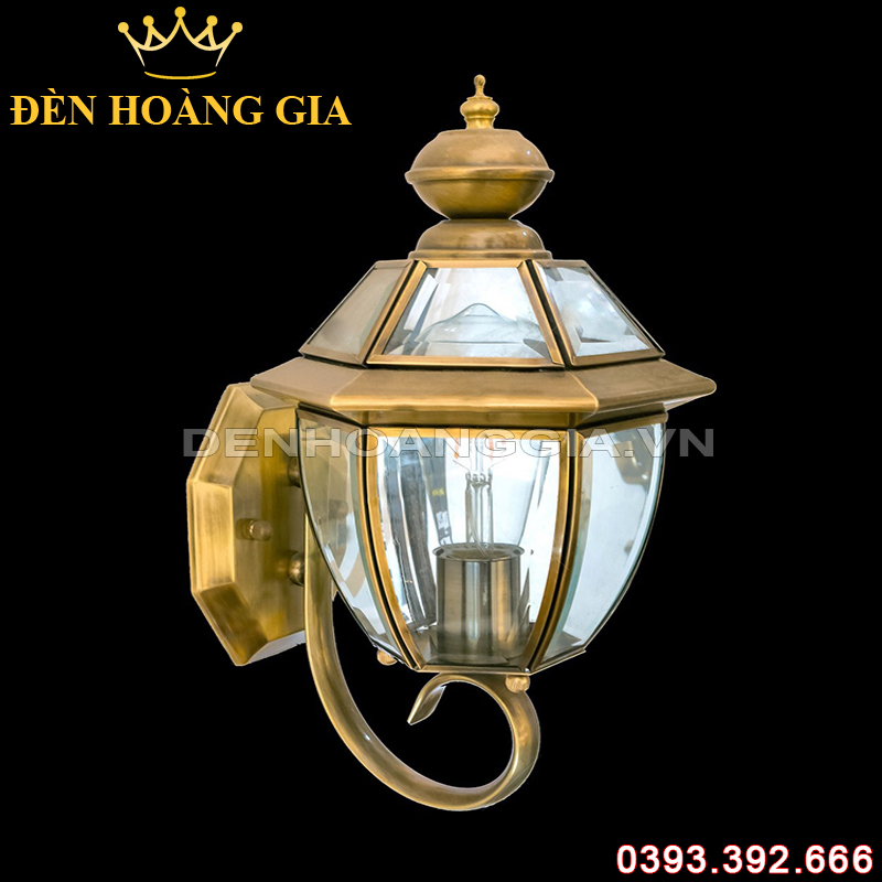Đèn led gắn tường Đồng Rolux-DGTDB6000/B