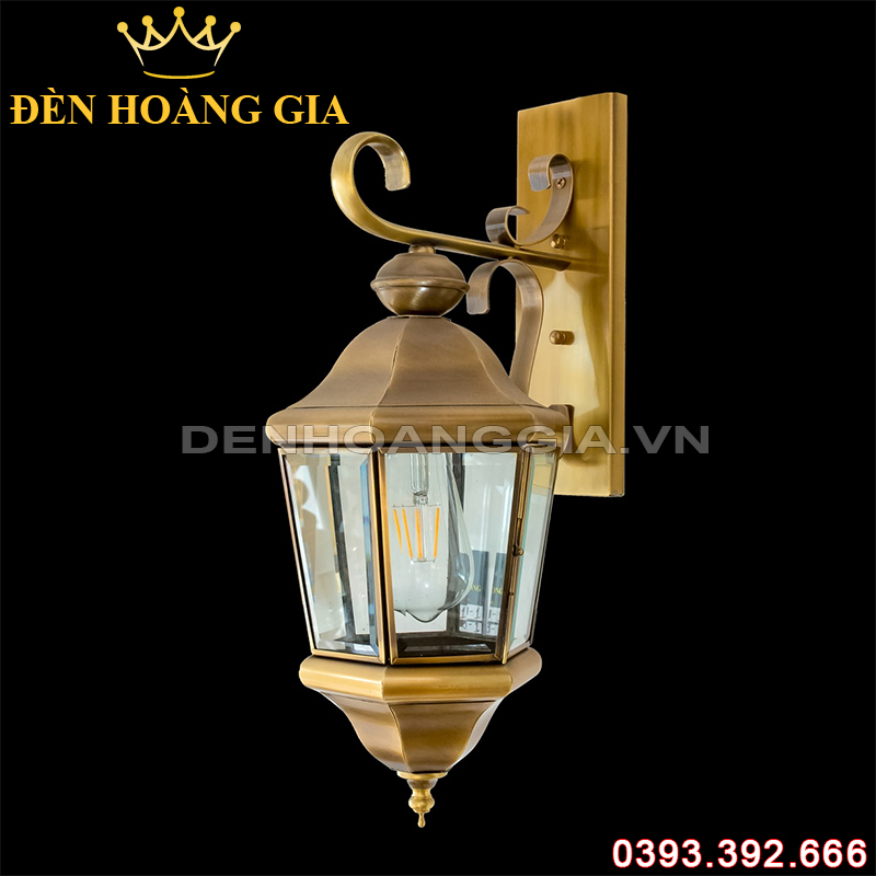 Đèn led gắn tường Đồng Rolux-DGTDB6009/1