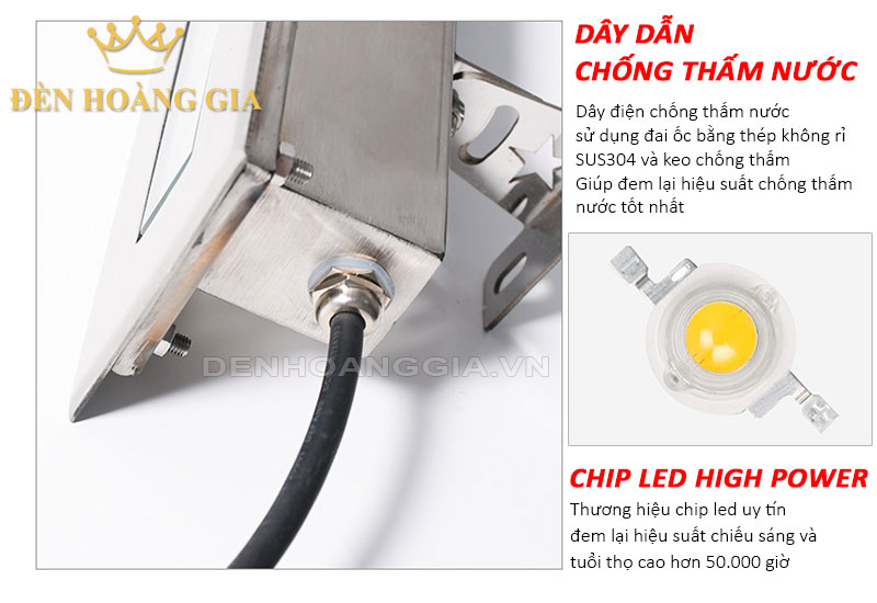 Ưu điểm đèn led thanh âm nước cao cấp