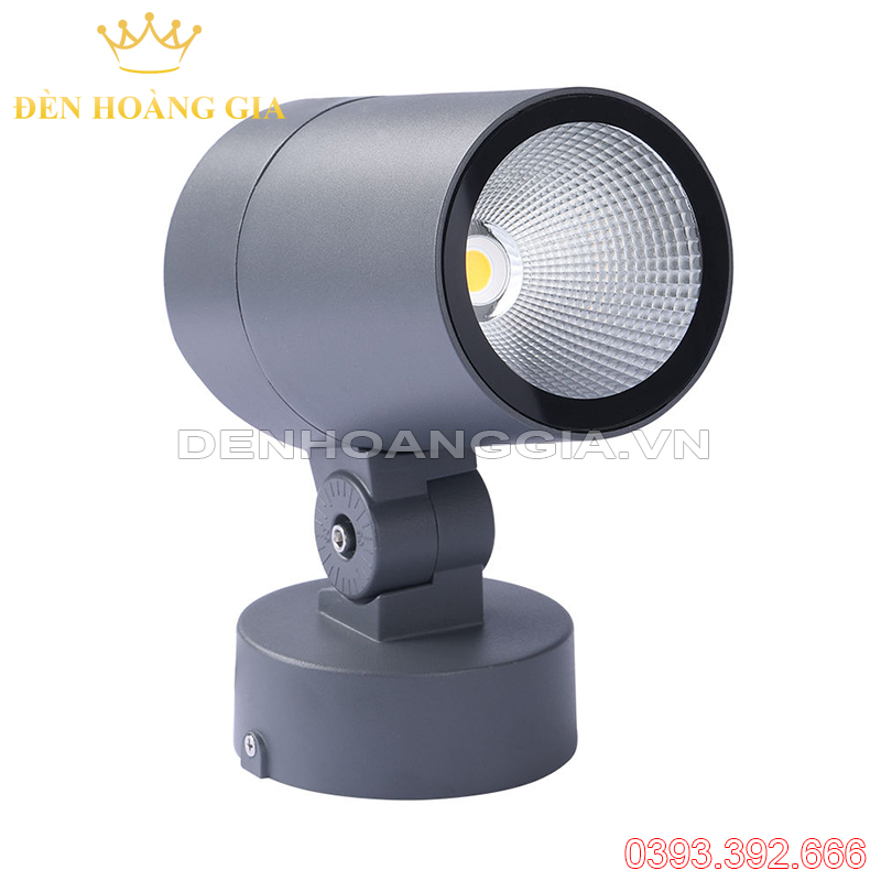 Đèn led chiếu cây hắt tường nhôm đúc Fancy
