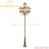 Đèn led trụ sân vườn cao 5 bóng Rolux-TSVCD5B02