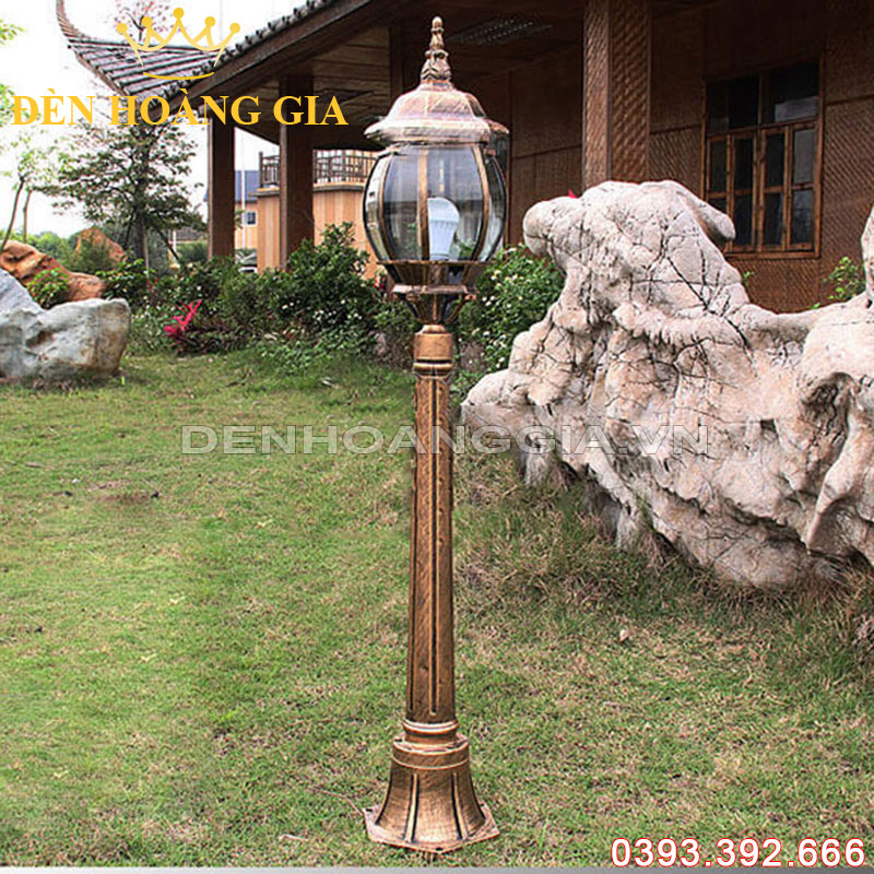Đèn led trụ sân vườn cổ điển Rolux-TSVTCD06