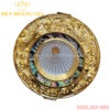 Đèn led âm trần đồng cổ điển mạ vàng 24K 12w Rolux-ATCDDV10