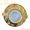 Đèn led âm trần đồng cổ điển mạ vàng 24K Rolux-ATCDDV39