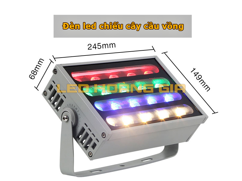 Đèn chiếu cây cầu vồng