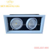 Đèn led Spotlight âm trần hộp đôi