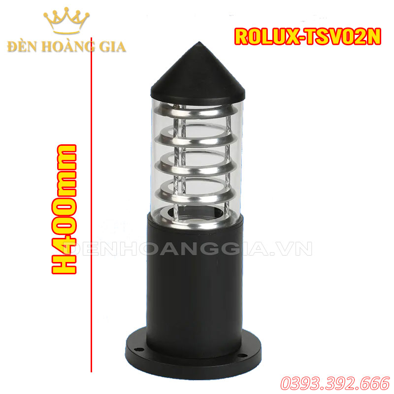 Đèn nấm sân vườn Rolux-TSV02N - 400mm